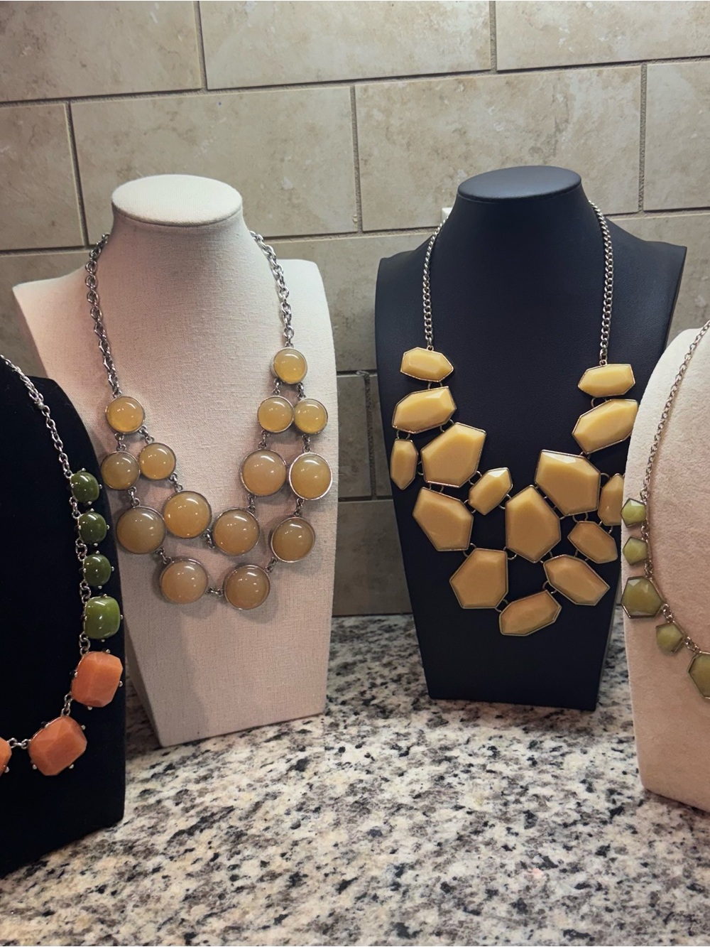 Set of 4 Statement Necklaces